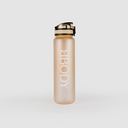Motivatie drinkfles 1L beige